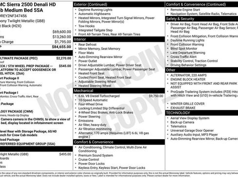 Used 2022 GMC Sierra 2500 Denali w/ Denali Ultimate Package image 23