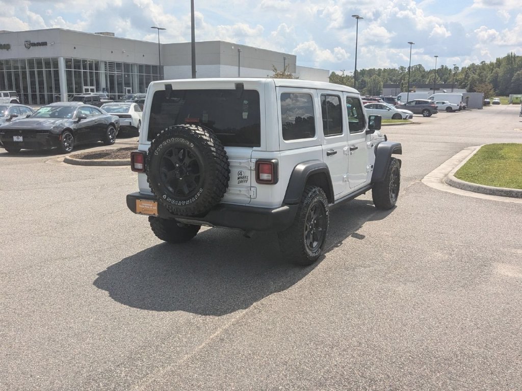 Certified 2022 Jeep Wrangler Unlimited Sport AWD/4WD image 5