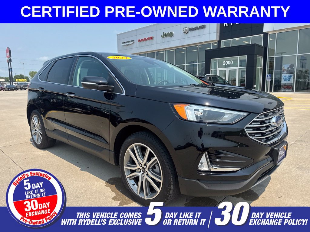 Certified 2024 Ford Edge Titanium AWD/4WD image 1