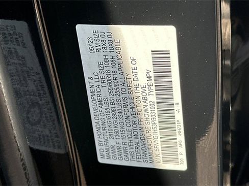 Certified 2023 Honda Pilot EX-L image 33