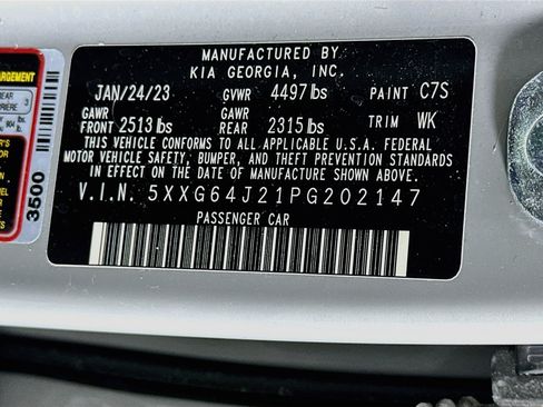 Used 2023 Kia K5 GT-Line w/ GT-Line Premium Package AWD/4WD image 12