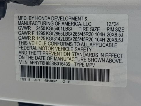 Used 2025 Honda Passport Black Edition image 30