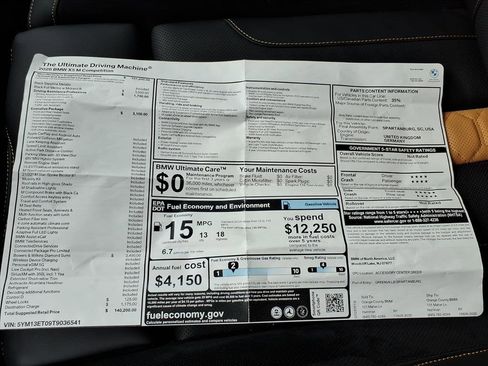 Used 2026 BMW X5 M Competition w/ Executive Package image 23