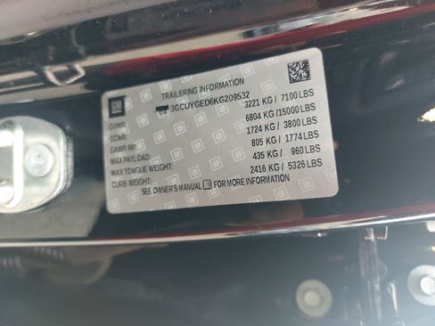 Used 2019 Chevrolet Silverado 1500 LTZ w/ LTZ Plus Package AWD/4WD image 36