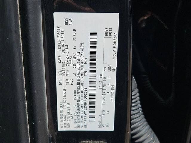 Used 2023 Ford F150 XLT w/ Equipment Group 302A High AWD/4WD image 25