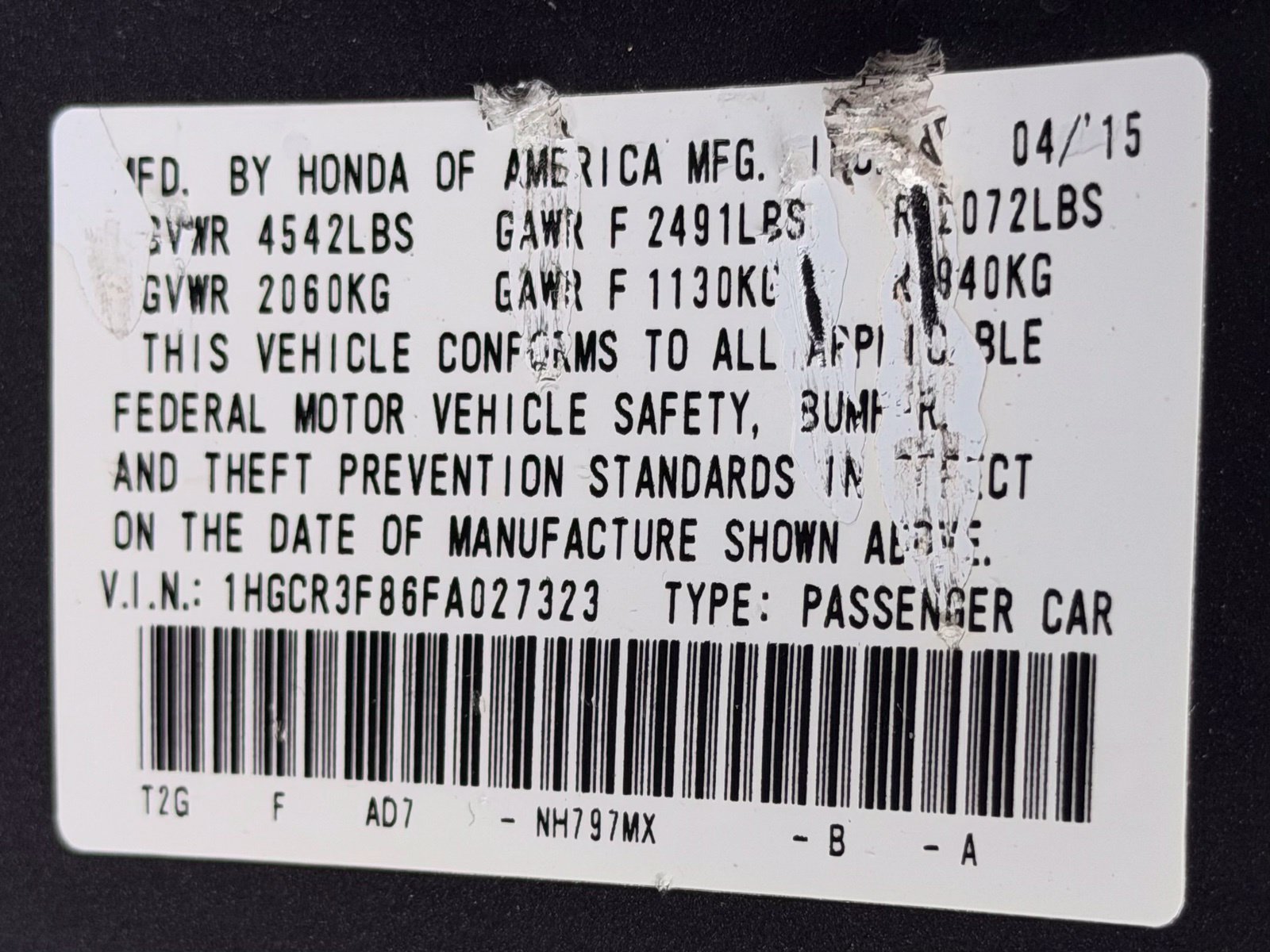 Used 2015 Honda Accord EX-L image 44