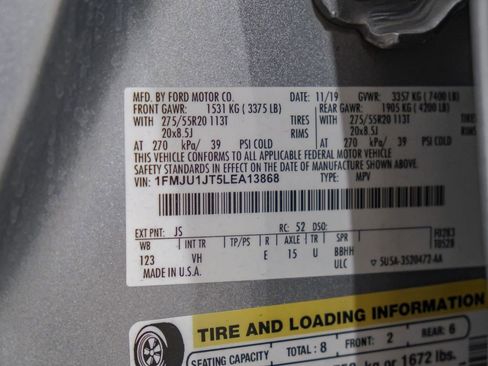 Used 2020 Ford Expedition XLT w/ Equipment Group 202A image 68