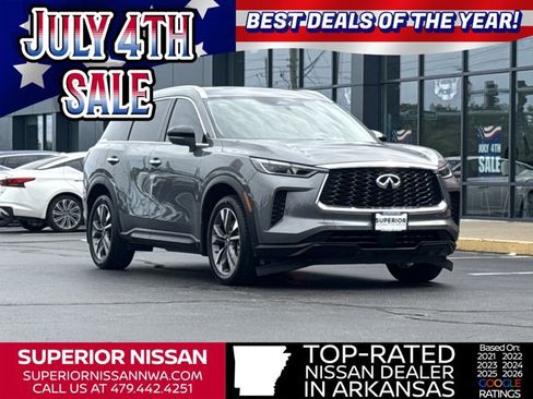 Used 2023 INFINITI QX60 Luxe w/ Performance Audio Package FWD image 1