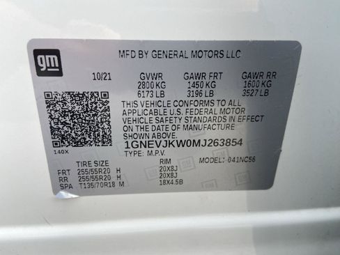 Used 2021 Chevrolet Traverse RS AWD/4WD image 41
