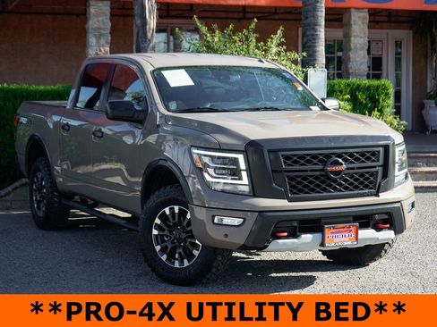 Used 2021 Nissan Titan PRO-4X w/ Pro-4x Utility Package AWD/4WD image 2