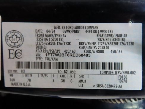 Used 2024 Ford F250 Platinum image 83