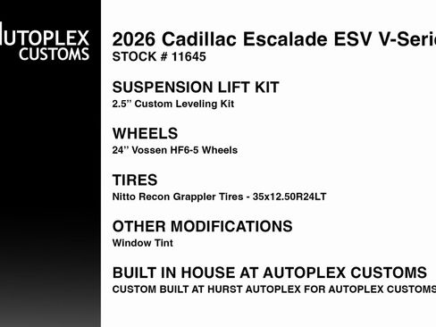 Used 2026 Cadillac Escalade ESV V image 2