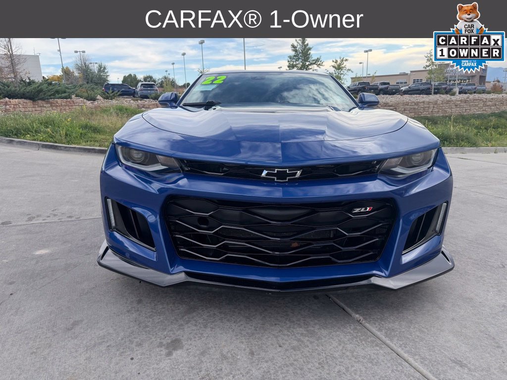Used 2022 Chevrolet Camaro ZL1 RWD image 2