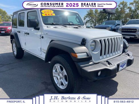 Used 2021 Jeep Wrangler Unlimited Sport AWD/4WD image 1
