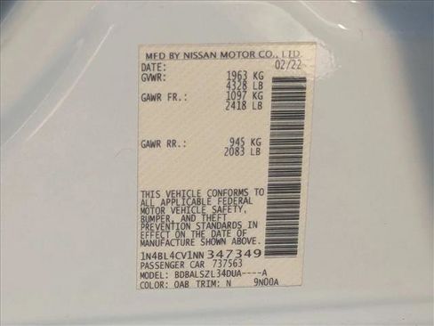 Used 2022 Nissan Altima 2.5 SR image 24