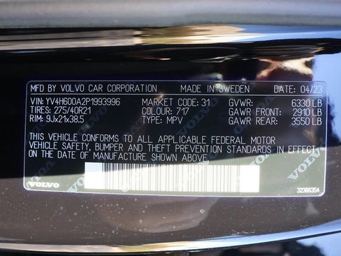 Used 2023 Volvo XC90 T8 Ultimate image 41