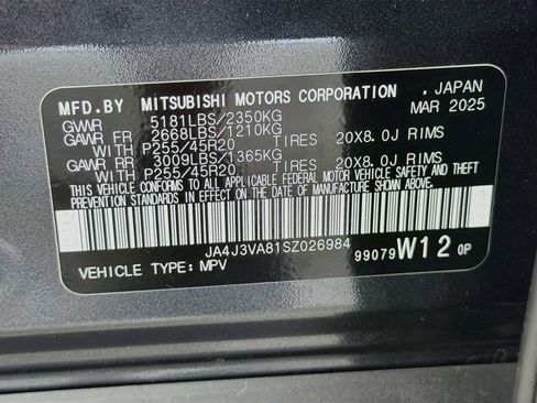 Used 2025 Mitsubishi Outlander SE FWD image 36
