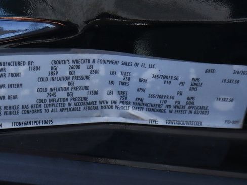 Used 2023 Ford F650 2WD Regular Cab Super Duty image 51