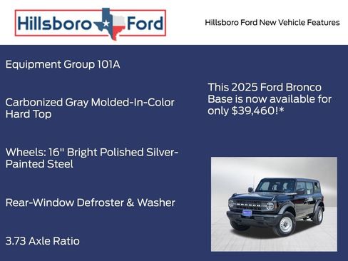 New 2025 Ford Bronco 4-Door AWD/4WD image 5