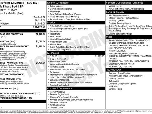 Used 2020 Chevrolet Silverado 1500 RST AWD/4WD image 10