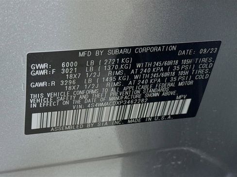 Used 2023 Subaru Ascent Premium w/ Convenience Package AWD/4WD image 40