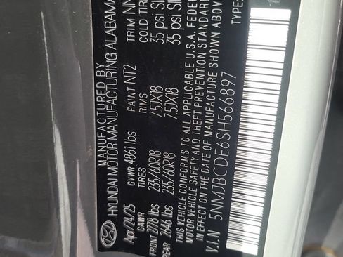 Used 2025 Hyundai Tucson SEL AWD/4WD image 7