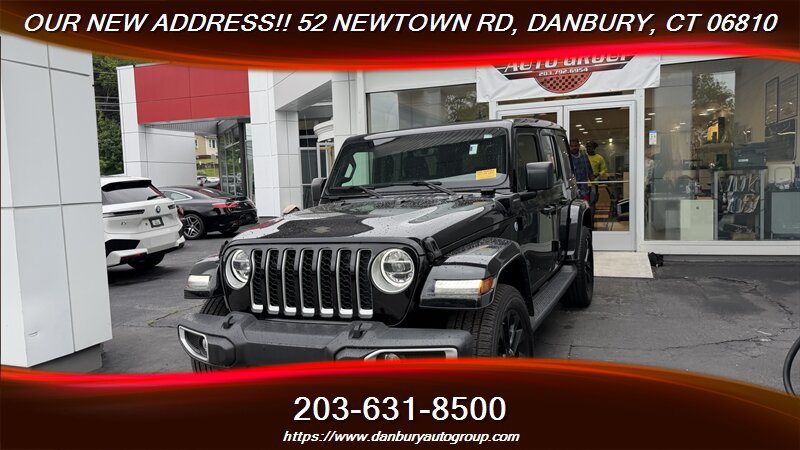 Used 2021 Jeep Wrangler Unlimited Sahara w/ Cold Weather Group AWD/4WD image 1