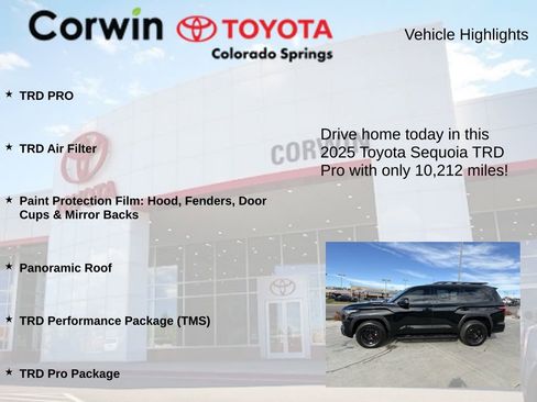 Used 2025 Toyota Sequoia TRD Pro image 6