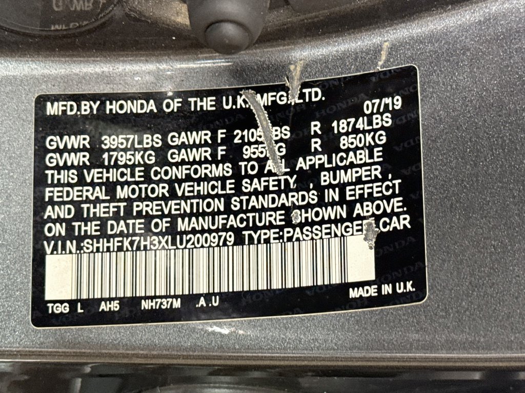 Used 2020 Honda Civic LX image 37