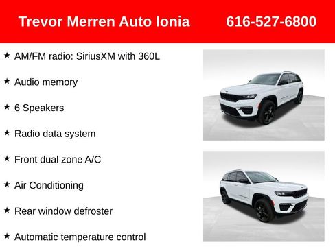 Used 2023 Jeep Grand Cherokee Limited w/ Black Appearance Package AWD/4WD image 32