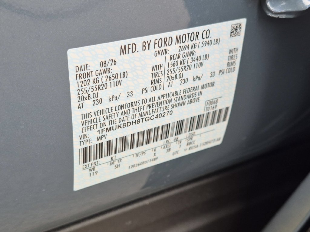 New 2026 Ford Explorer Active w/ Active Comfort Package AWD/4WD image 26