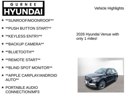 New 2026 Hyundai Venue SEL image 7