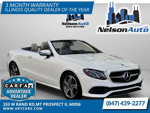Used 2018 Mercedes-Benz E 400 Cabriolet image 1