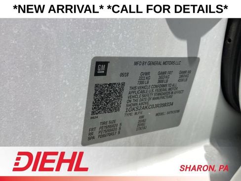 Used 2018 GMC Yukon SLE w/ SLE Value Package AWD/4WD image 9