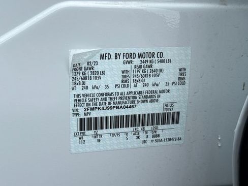 Used 2023 Ford Edge SEL AWD/4WD image 23