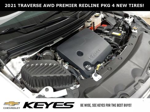 Certified 2021 Chevrolet Traverse Premier w/ Redline Edition image 46