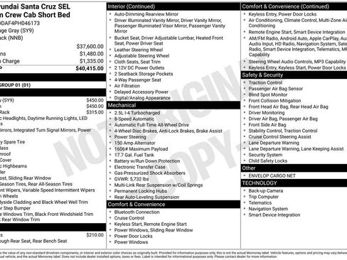 Certified 2023 Hyundai Santa Cruz SEL Premium image 5