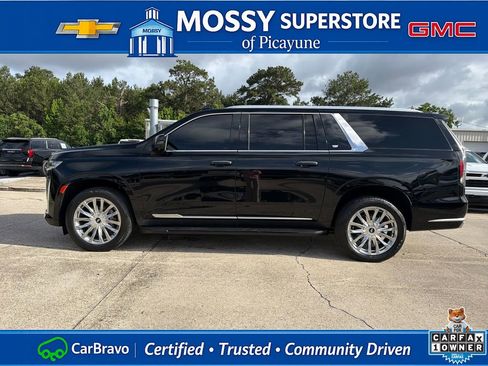 Certified 2023 Cadillac Escalade ESV Premium Luxury w/ LPO, Floor Liner Package AWD/4WD image 3