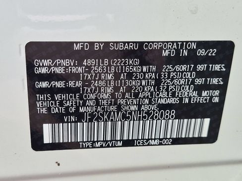Used 2022 Subaru Forester Wilderness AWD/4WD image 43