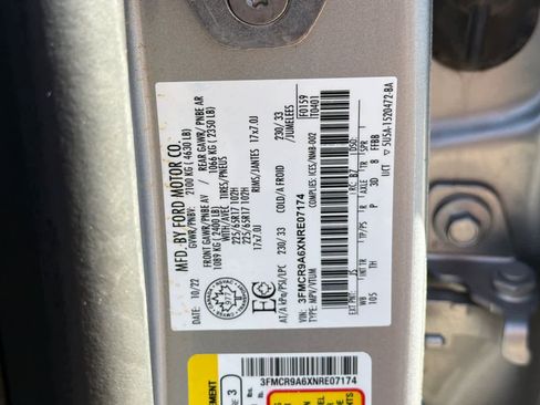 Used 2022 Ford Bronco Sport AWD/4WD image 2