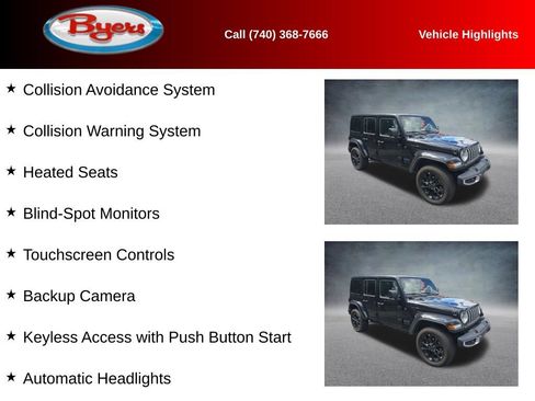 Used 2025 Jeep Wrangler Unlimited Sahara w/ Safety Group AWD/4WD image 12
