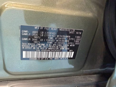Used 2017 Subaru Outback 2.5i Limited AWD/4WD image 46