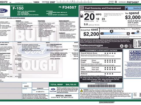 Used 2023 Ford F150 XLT w/ Equipment Group 302A High image 18