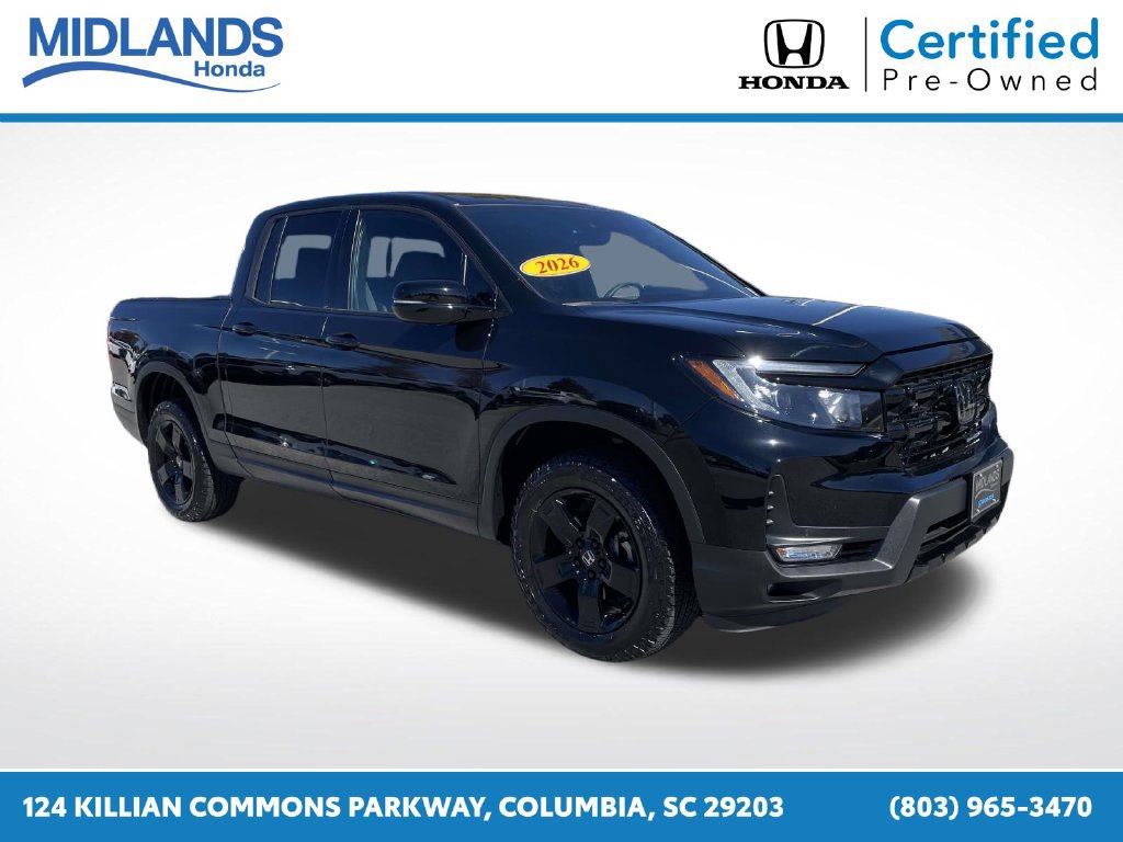 Certified 2026 Honda Ridgeline Black Edition 360° Tour