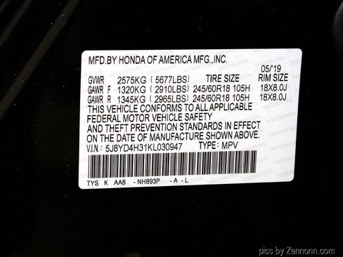 Used 2019 Acura MDX SH-AWD image 38