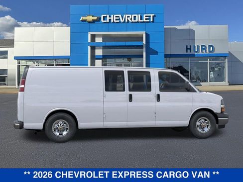 New 2026 Chevrolet Express 2500 Extended w/ Chrome Appearance Package RWD image 6