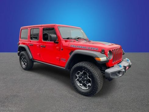 Used 2021 Jeep Wrangler Unlimited Rubicon 4xe w/ Cold Weather Group AWD/4WD image 7