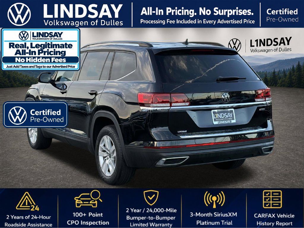 Used 2021 Volkswagen Atlas S AWD/4WD image 5