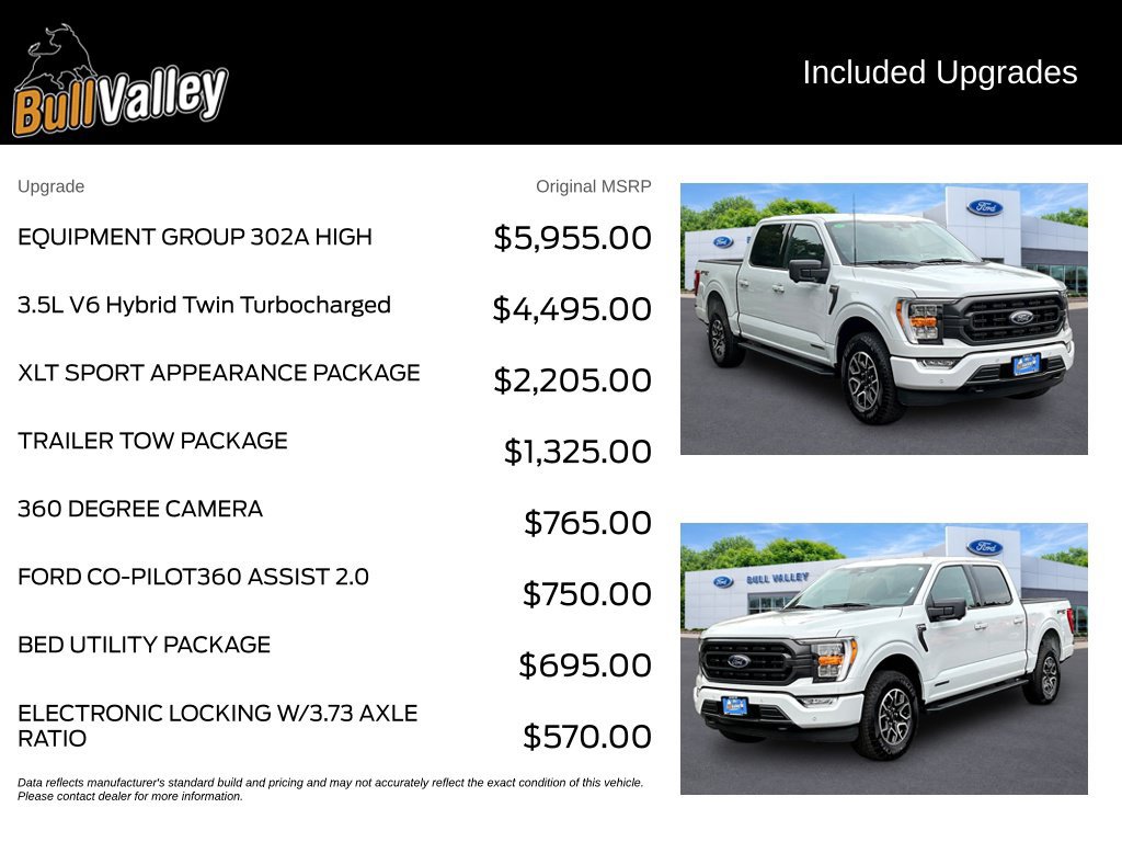 Certified 2023 Ford F150 XLT w/ Equipment Group 302A High AWD/4WD image 9