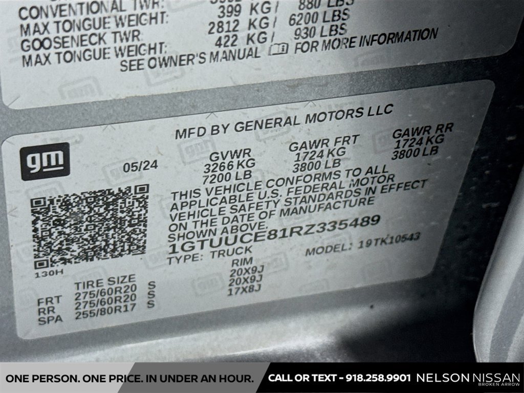 Used 2024 GMC Sierra 1500 Elevation AWD/4WD image 32